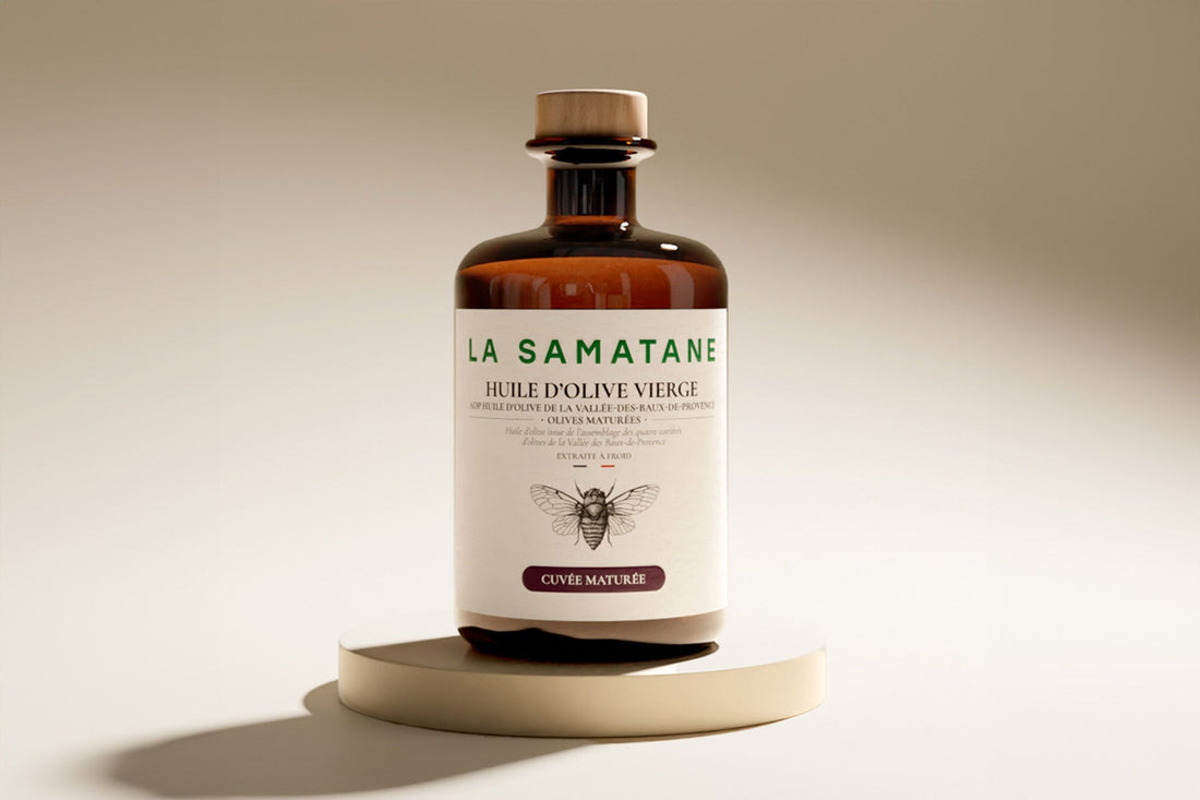 Huile d'olive cuvée maturée artisanale